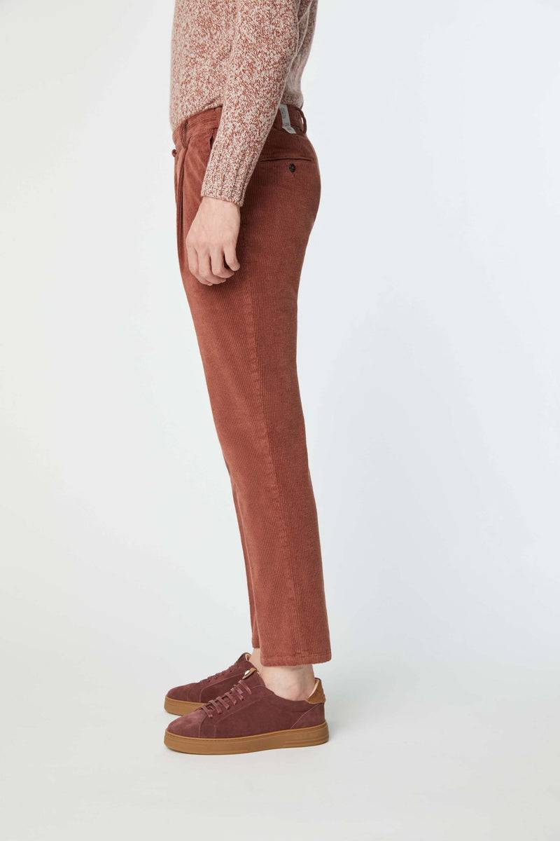 Lubiam Pantalone MUDDY tinto capo mattone Pantalone MUDDY tinto capo mattone Qualità