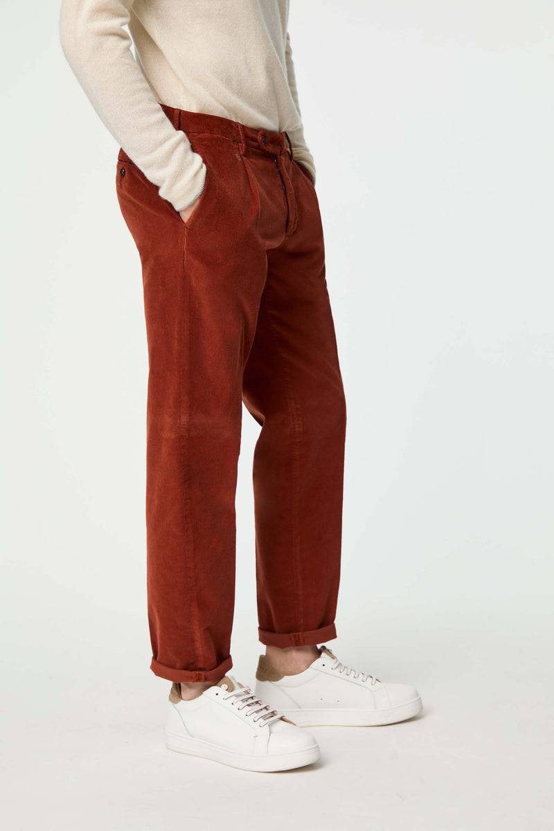 Lubiam Pantalone MICHAEL tinto capo ruggine Pantalone MICHAEL tinto capo ruggine Vendita
