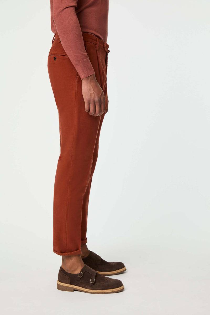 Lubiam Pantalone MUDDY tinto capo ruggine Pantalone MUDDY tinto capo ruggine Promozione