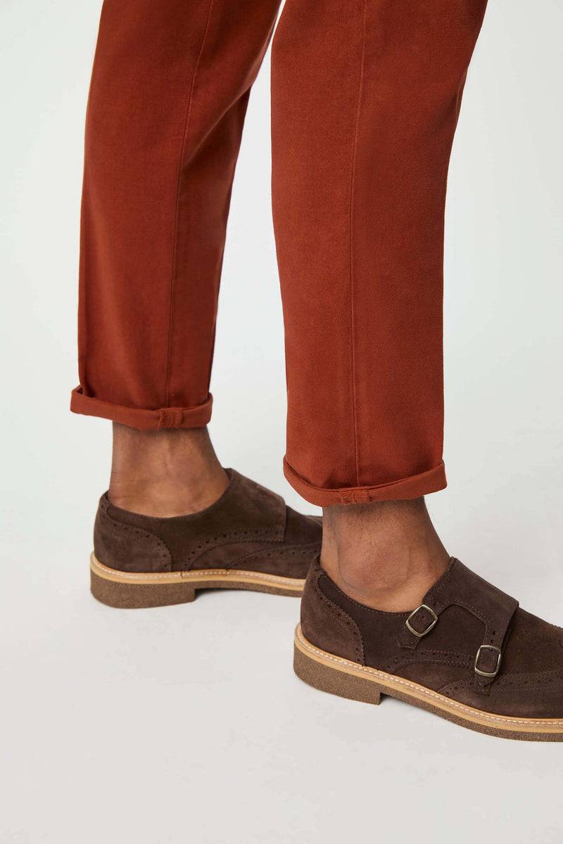 Lubiam Pantalone MUDDY tinto capo ruggine Pantalone MUDDY tinto capo ruggine Promozione