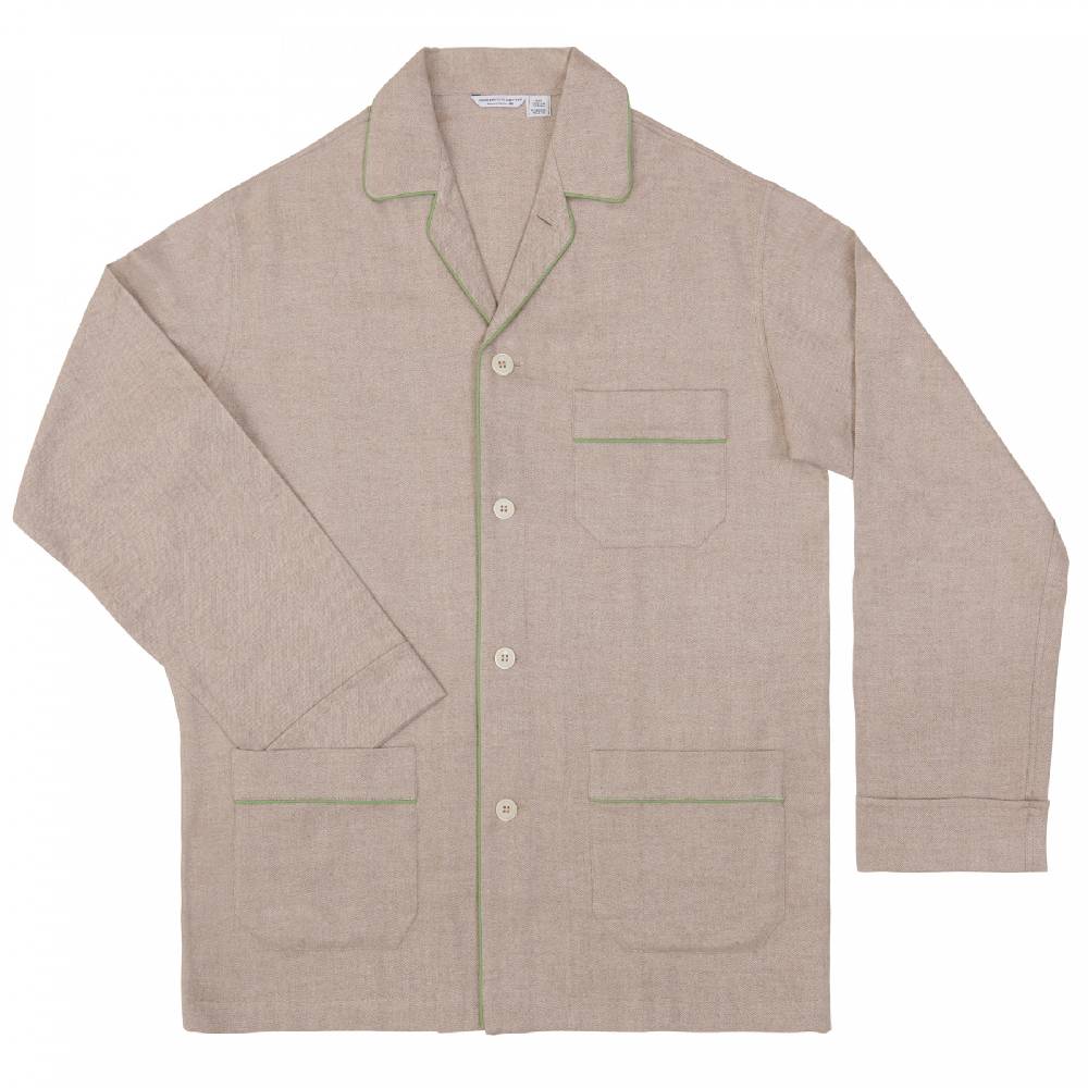 Roberto Ricetti PIGIAMA VENEZIA - COTONE CALDO BEIGE Italy
