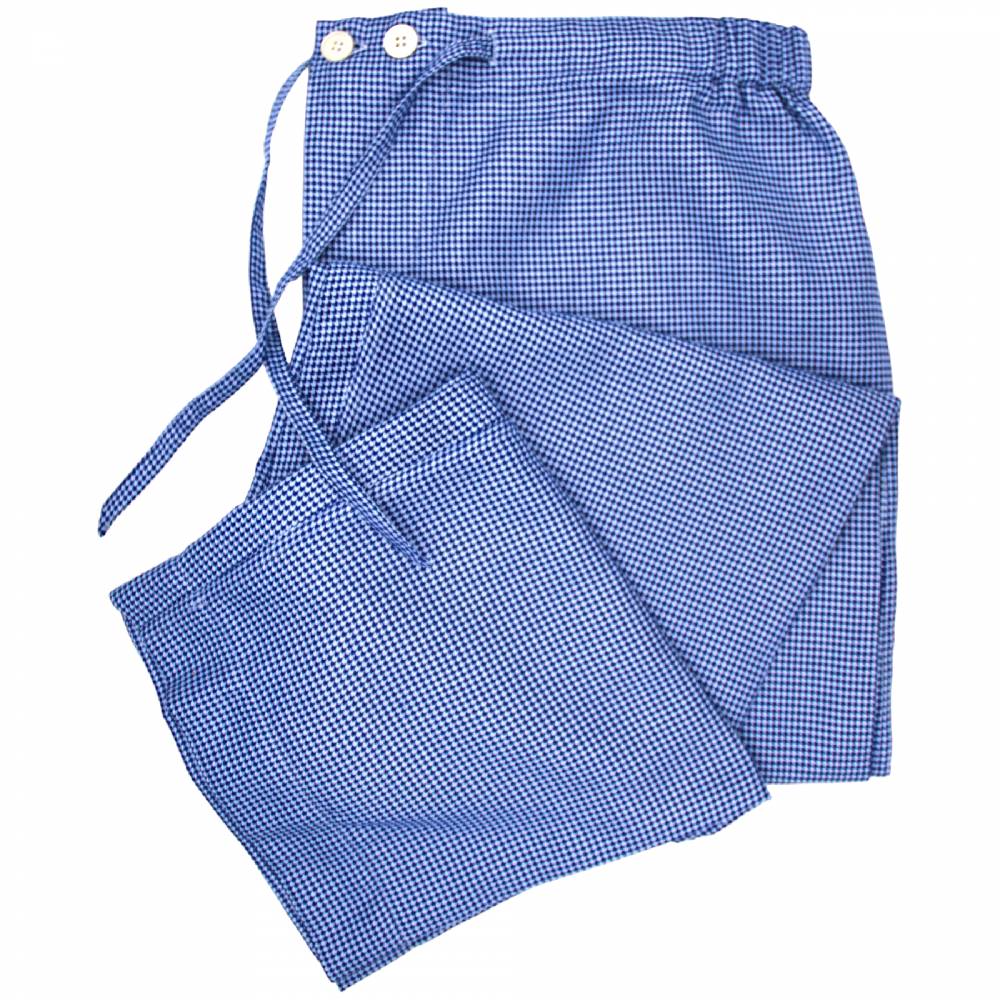 Roberto Ricetti PIGIAMA VENEZIA LUNGO - PIED DE POULE AZZURRO BLU Vendita