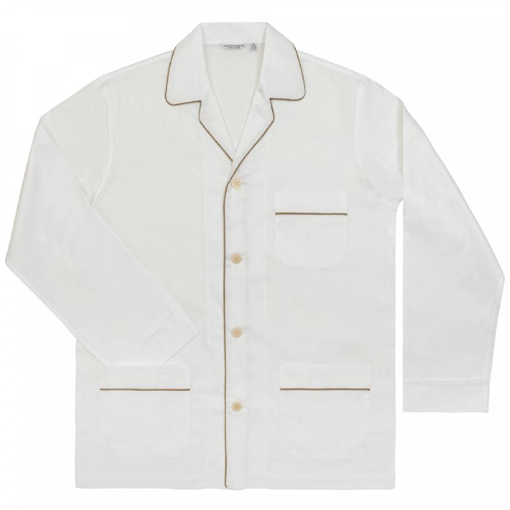 Roberto Ricetti PIGIAMA UOMO VENEZIA LUNGO - BIANCO Offerte