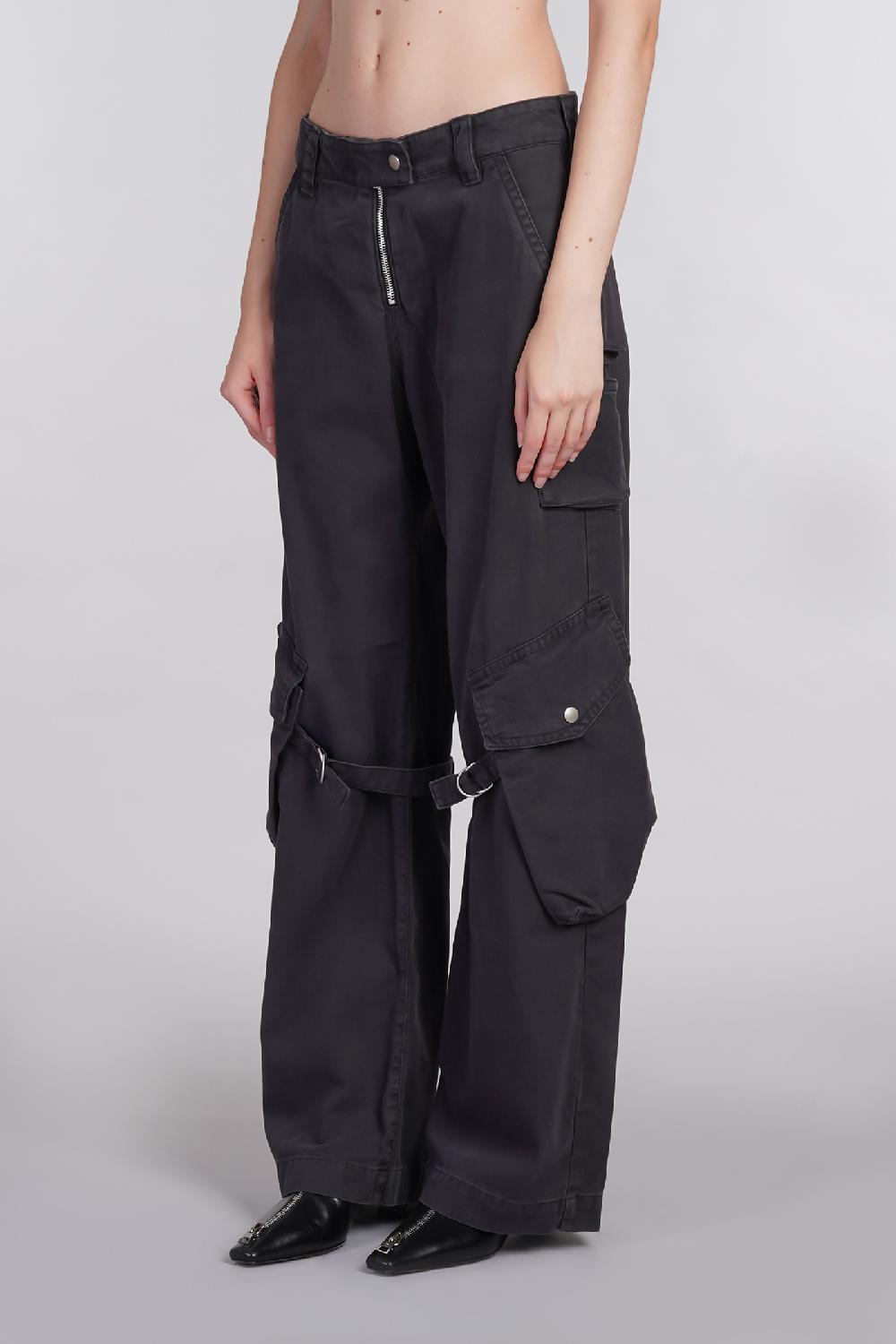 Deliberti Acne Studios Pantalone in cotone nero cod. 393900 - Deliberti The Luxury Shopping Acquista Ora