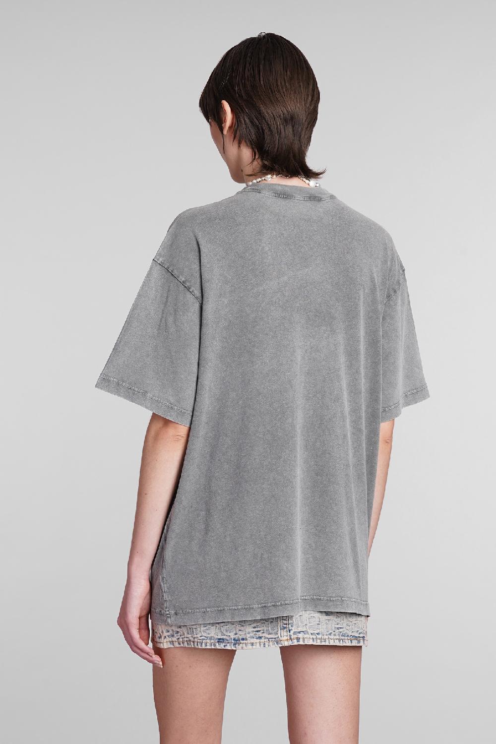 Deliberti Acne Studios T-shirt in cotone grigio cod. 393879 - Deliberti The Luxury Shopping Promozione temporanea