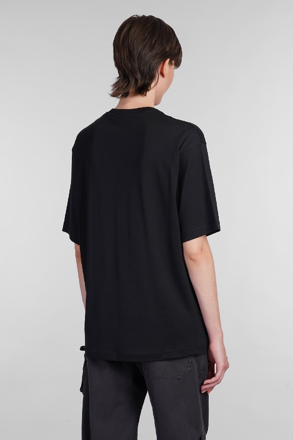 Deliberti Acne Studios T-shirt in cotone nero cod. 402431 - Deliberti The Luxury Shopping Sostegno trimestrale