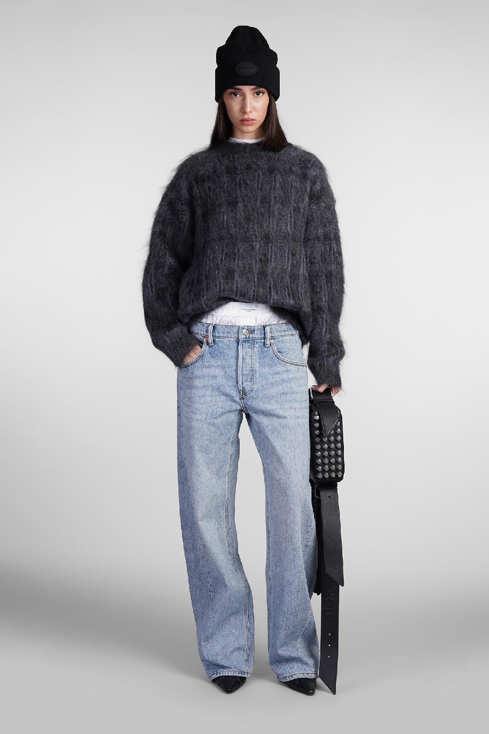 Deliberti Alexander Wang Jeans in cotone blu cod. 401872 - Deliberti The Luxury Shopping Vendite Flash