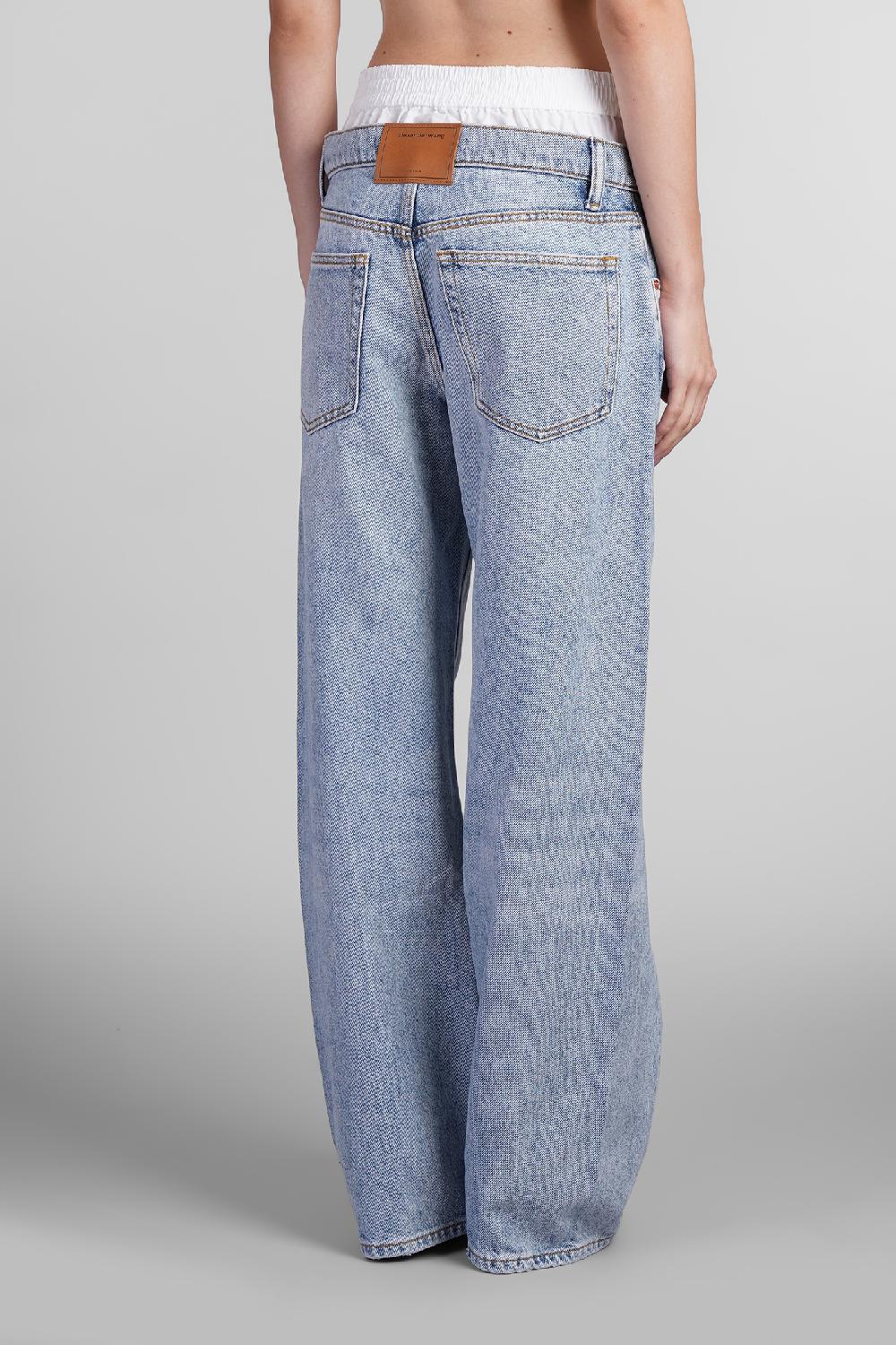 Deliberti Alexander Wang Jeans in cotone blu cod. 401872 - Deliberti The Luxury Shopping Vendite Flash