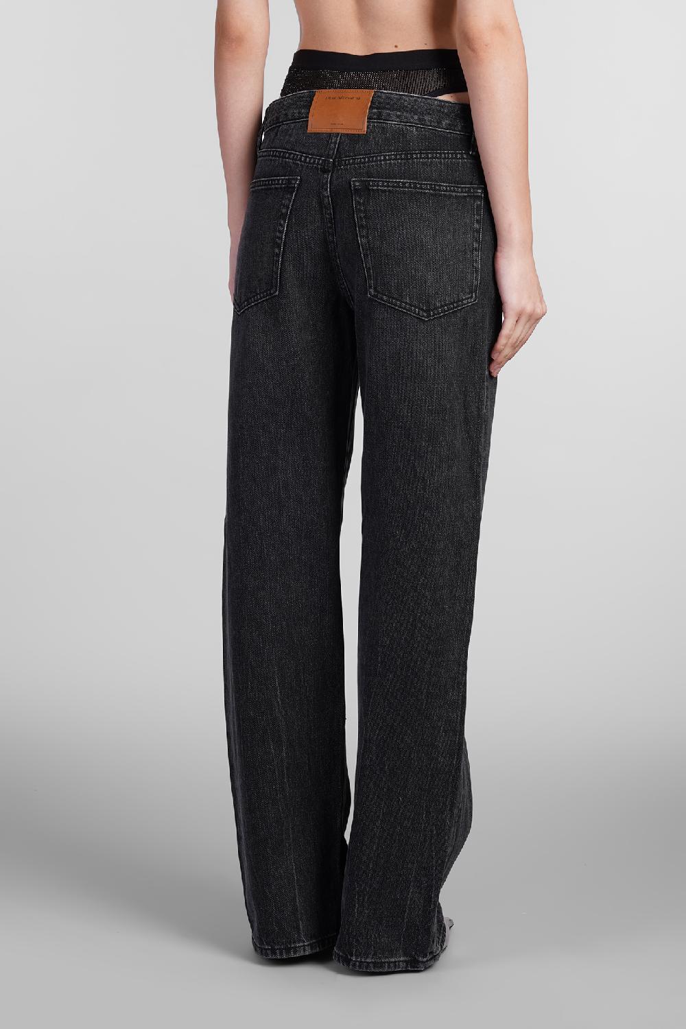 Deliberti Alexander Wang Jeans in cotone nero cod. 408656 - Deliberti The Luxury Shopping Moda