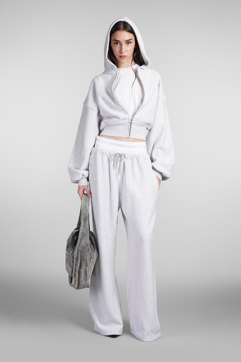 Deliberti Alexander Wang Felpa in cotone grigio cod. 408603 - Deliberti The Luxury Shopping Pezzi Unici