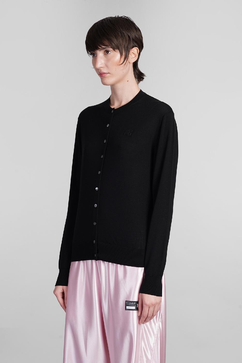 Deliberti Alexander Wang Cardigan in lana nera cod. 401761 - Deliberti The Luxury Shopping Shopping Online