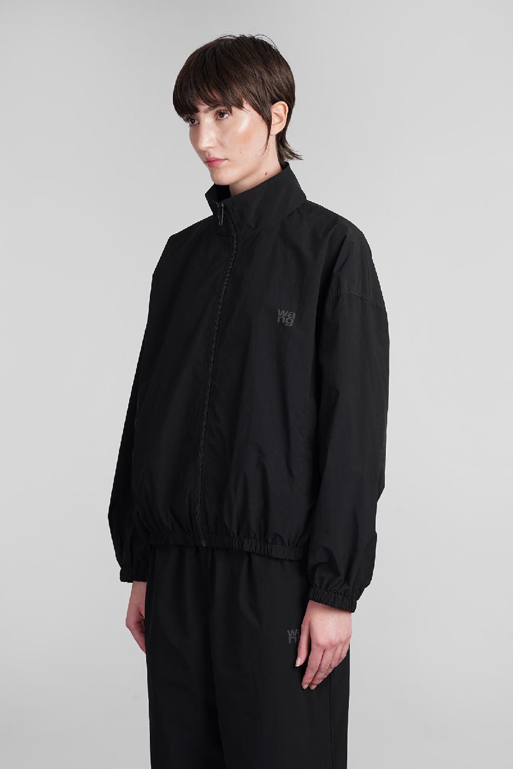 Deliberti Alexander Wang Giacca casual in poliestere nero cod. 401869 - Deliberti The Luxury Shopping Sottocosto