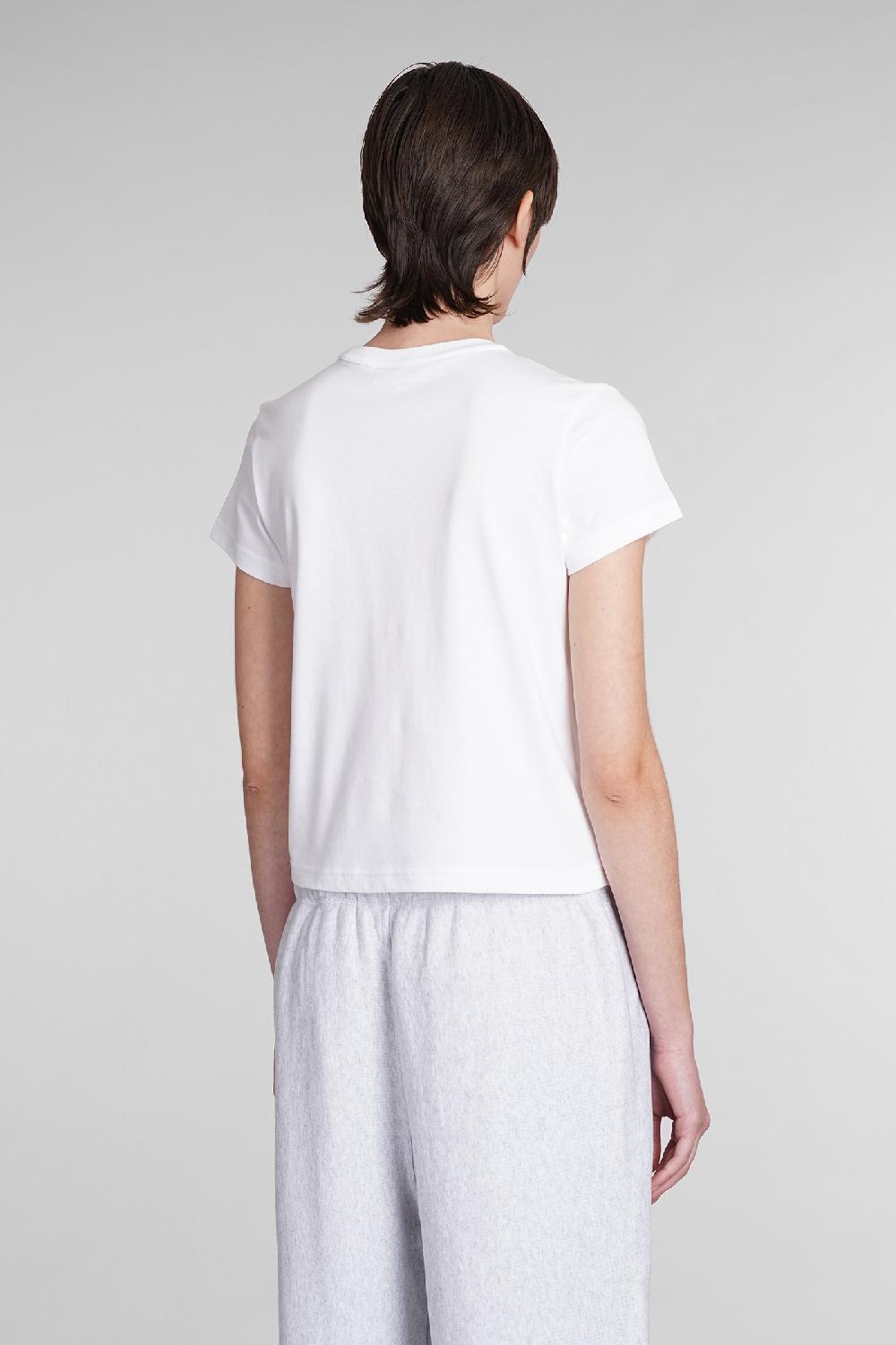 Deliberti Alexander Wang T-shirt in cotone bianco cod. 355570 - Deliberti The Luxury Shopping Presa
