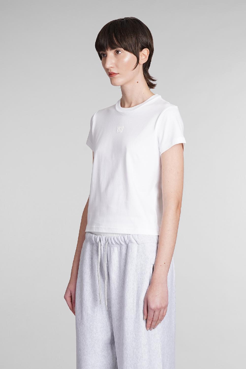 Deliberti Alexander Wang T-shirt in cotone bianco cod. 355570 - Deliberti The Luxury Shopping Presa