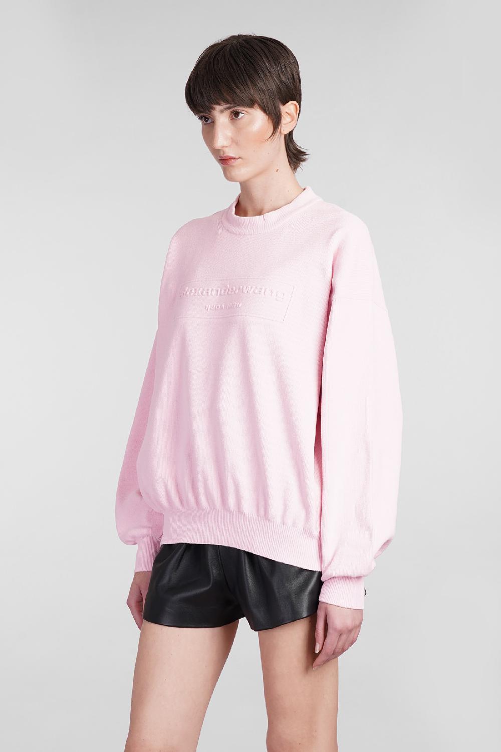 Deliberti Alexander Wang Maglia in poliestere rosa cod. 401580 - Deliberti The Luxury Shopping Sconto