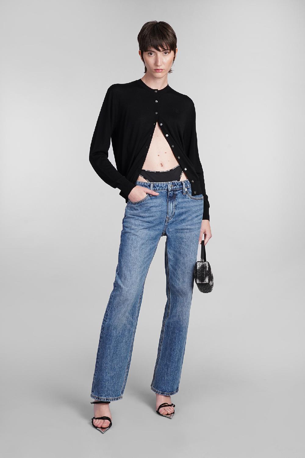 Deliberti Alexander Wang Jeans in cotone blu cod. 401871 - Deliberti The Luxury Shopping Saldi
