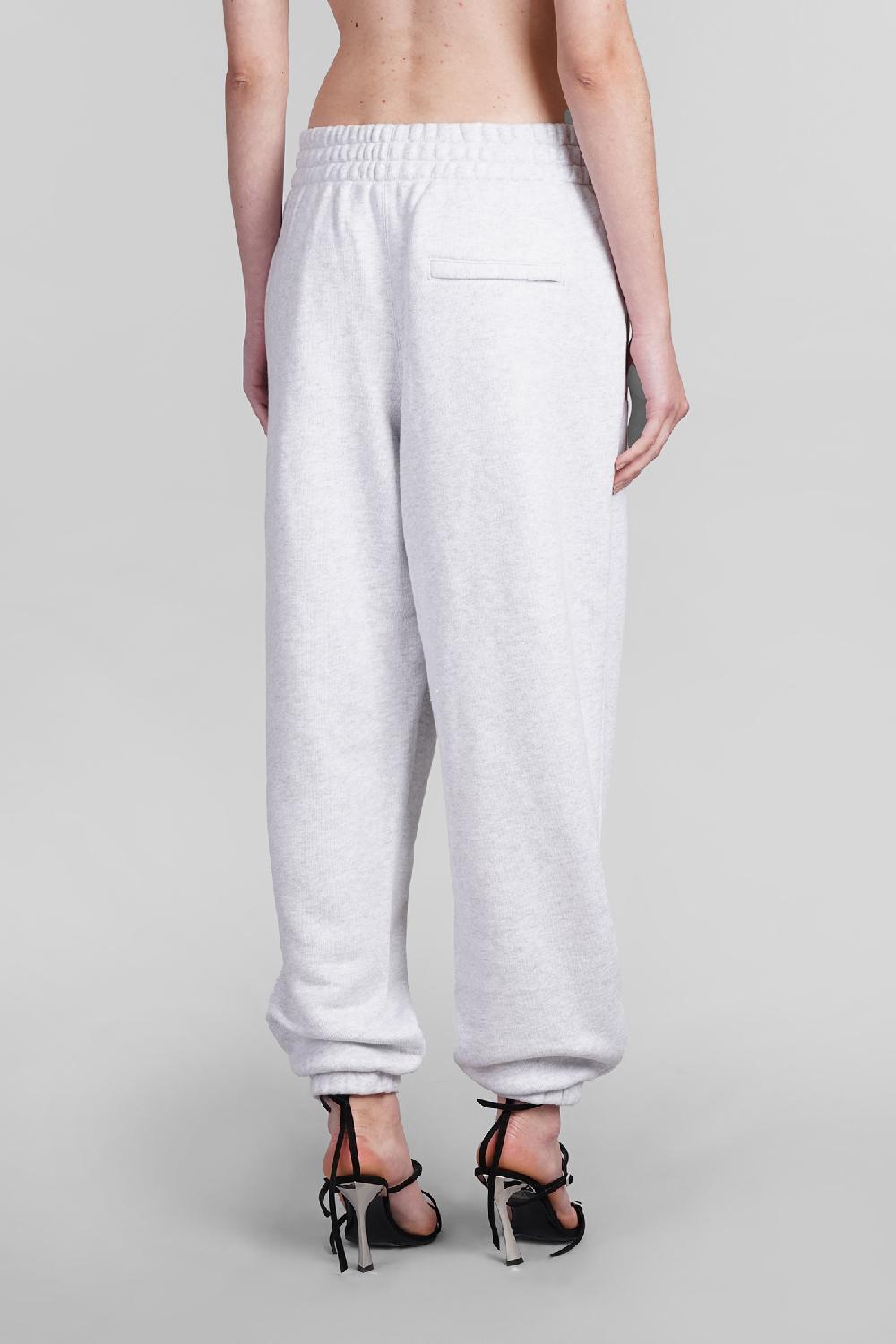 Deliberti Alexander Wang Pantalone in cotone grigio cod. 401757 - Deliberti The Luxury Shopping In Saldo