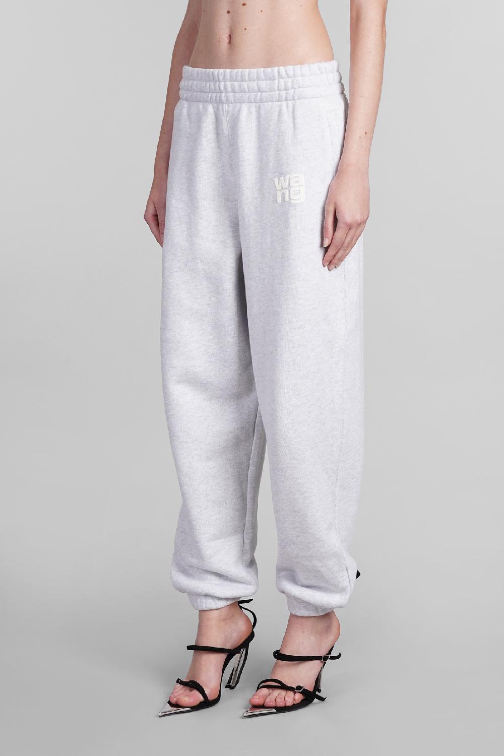 Deliberti Alexander Wang Pantalone in cotone grigio cod. 401757 - Deliberti The Luxury Shopping In Saldo
