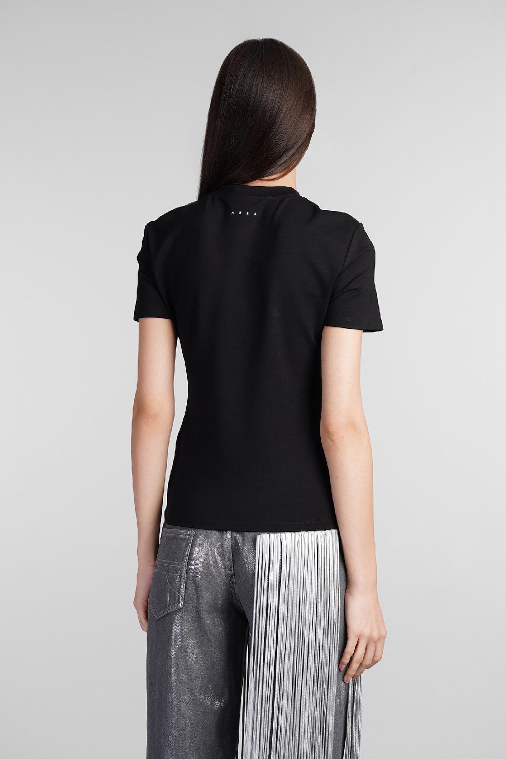 Deliberti Area T-shirt in viscosa nera cod. 409260 - Deliberti The Luxury Shopping Enormi risparmi