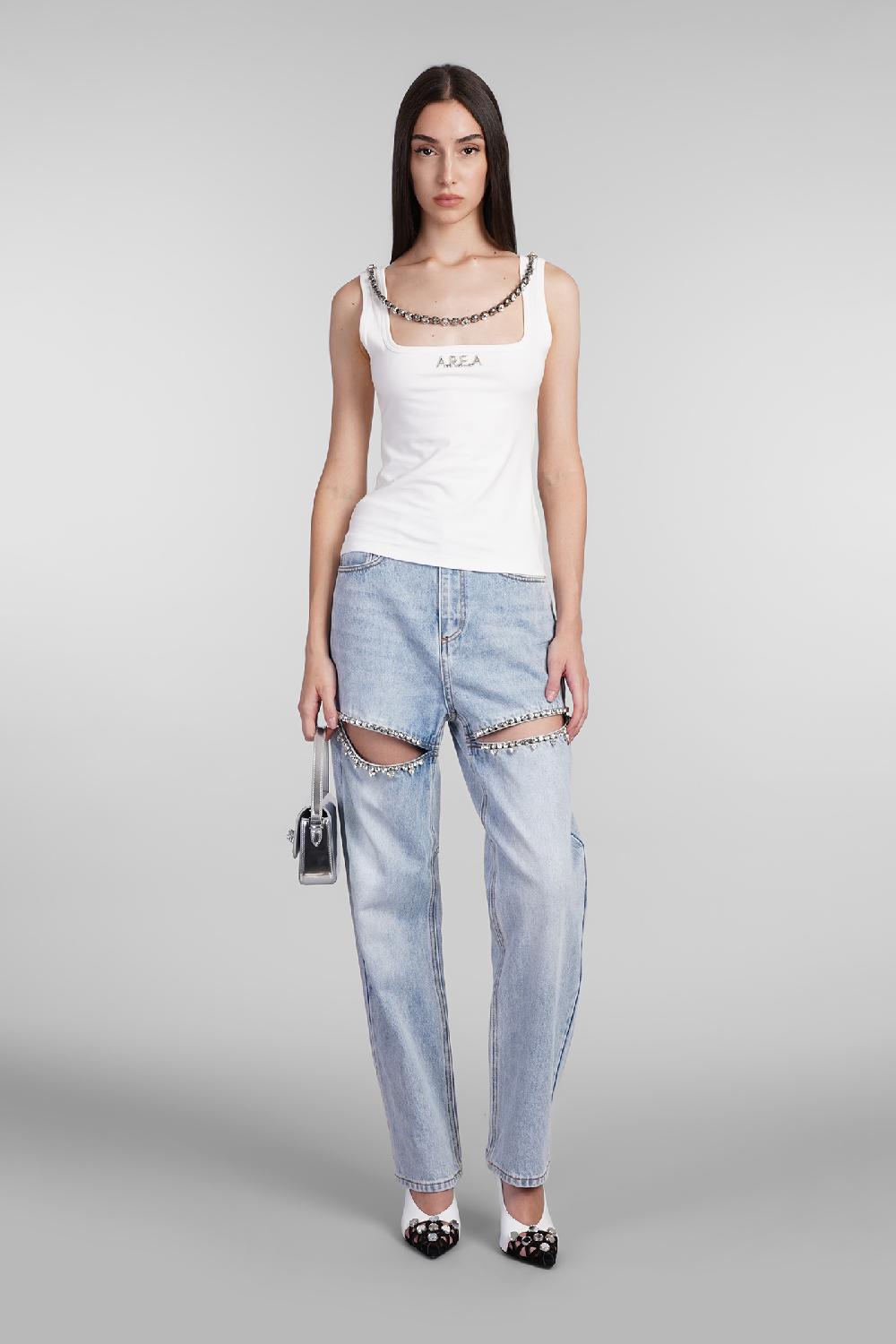 Deliberti Area Jeans in denim celeste cod. 406966 - Deliberti The Luxury Shopping Moda