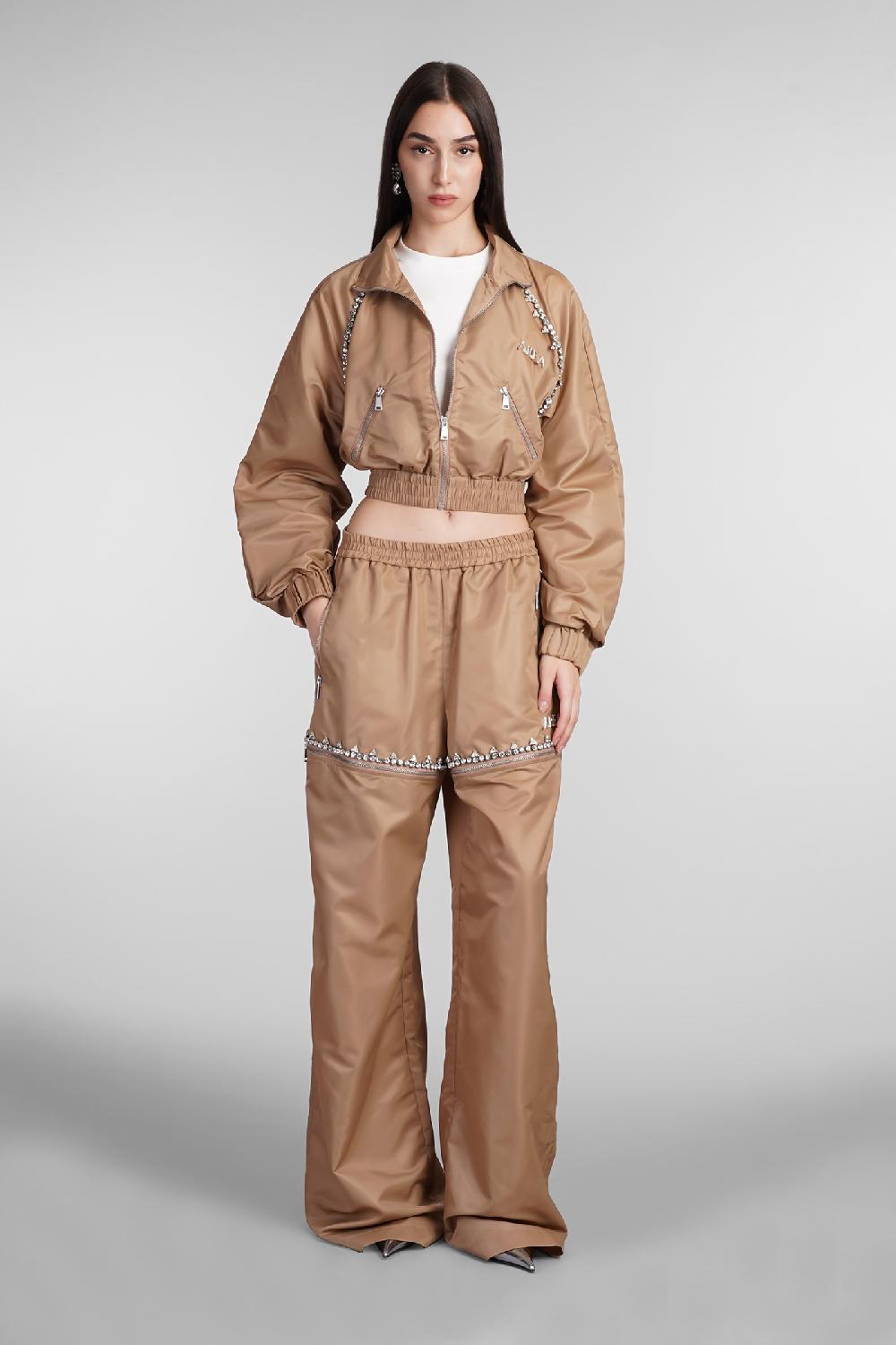 Deliberti Area Giacca casual in nylon beige cod. 409265 - Deliberti The Luxury Shopping In Linea