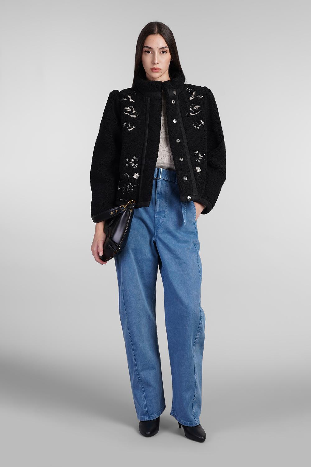 Deliberti Antik Batik Giacca casual saliba in poliestere nero cod. 406696 - Deliberti The Luxury Shopping Qualità