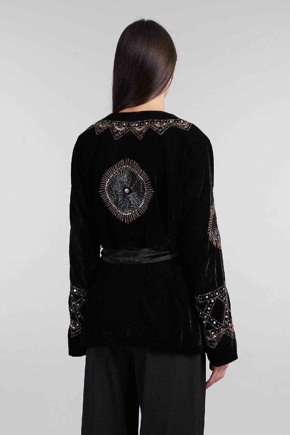 Deliberti Antik Batik Giacca casual illuminati in nylon nero cod. 406694 - Deliberti The Luxury Shopping Promozione