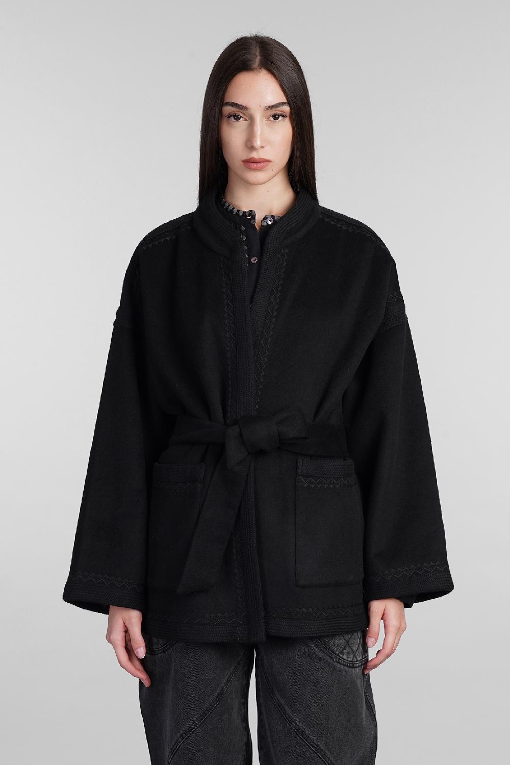 Deliberti Antik Batik Giacca casual william in lana nera cod. 406708 - Deliberti The Luxury Shopping