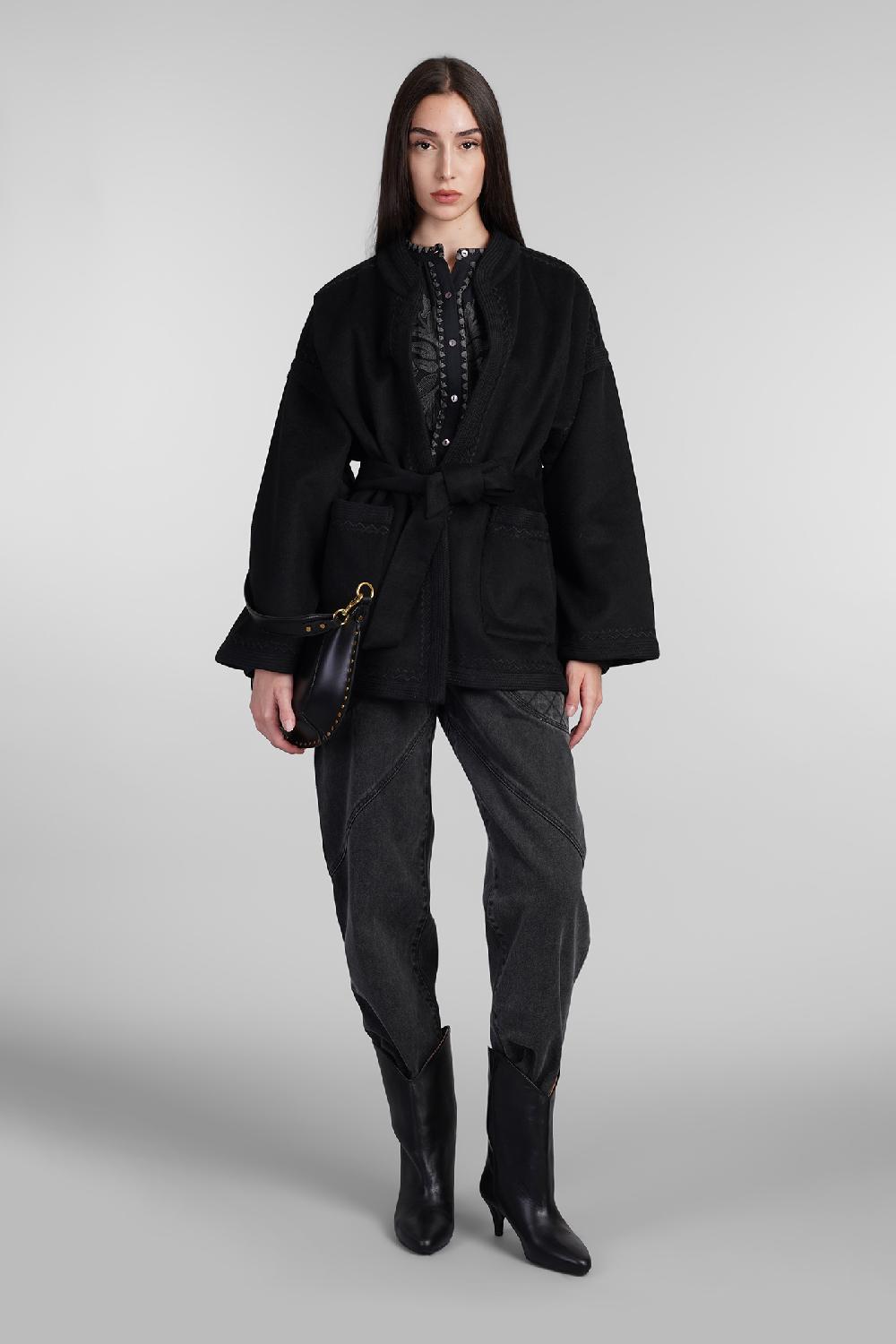 Deliberti Antik Batik Giacca casual william in lana nera cod. 406708 - Deliberti The Luxury Shopping Pezzi Unici