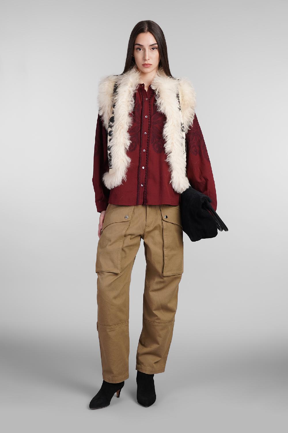 Deliberti Antik Batik Camicia eglantine in cotone bordeaux cod. 406692 - Deliberti The Luxury Shopping Soddisfazione Garantita