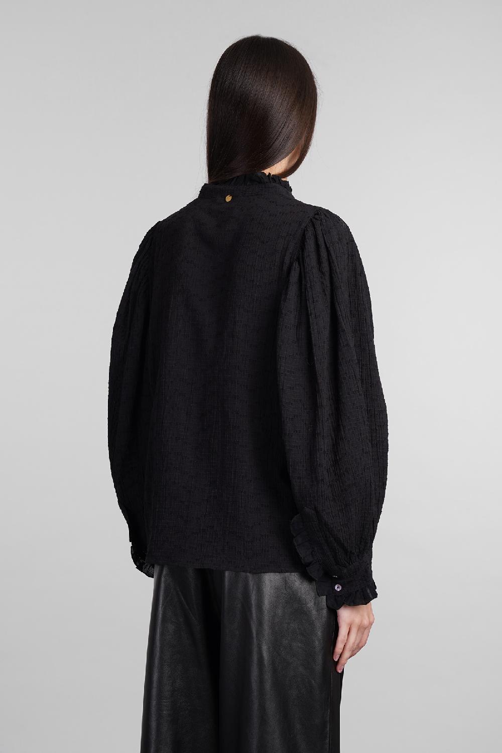 Deliberti Antik Batik Camicia yvette in cotone nero cod. 406699 - Deliberti The Luxury Shopping Acquista Ora