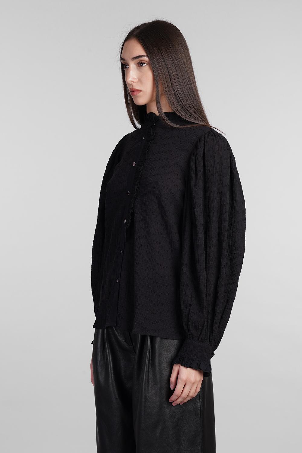 Deliberti Antik Batik Camicia yvette in cotone nero cod. 406699 - Deliberti The Luxury Shopping Acquista Ora