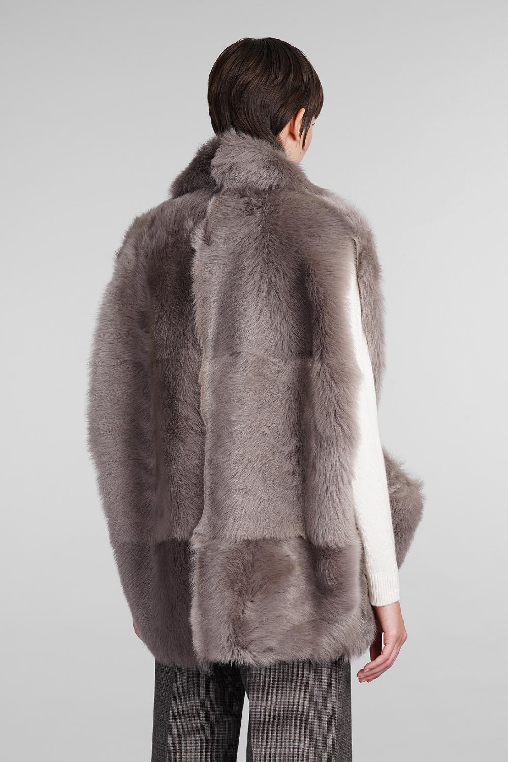 Deliberti Blancha Pelliccia in pelle taupe cod. 407903 - Deliberti The Luxury Shopping Offerta