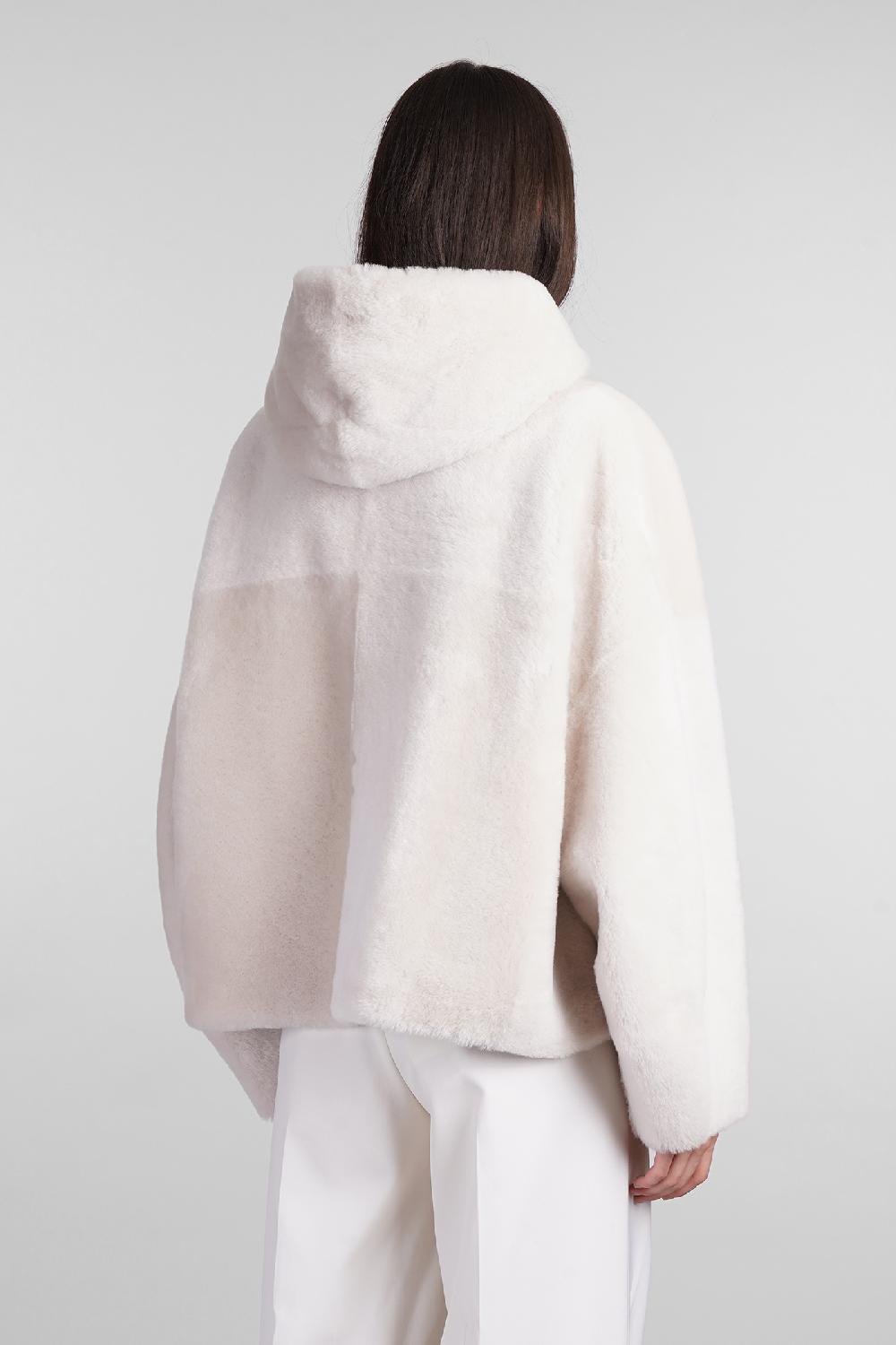 Deliberti Blancha Pelliccia in pelle bianca cod. 407905 - Deliberti The Luxury Shopping Vendita