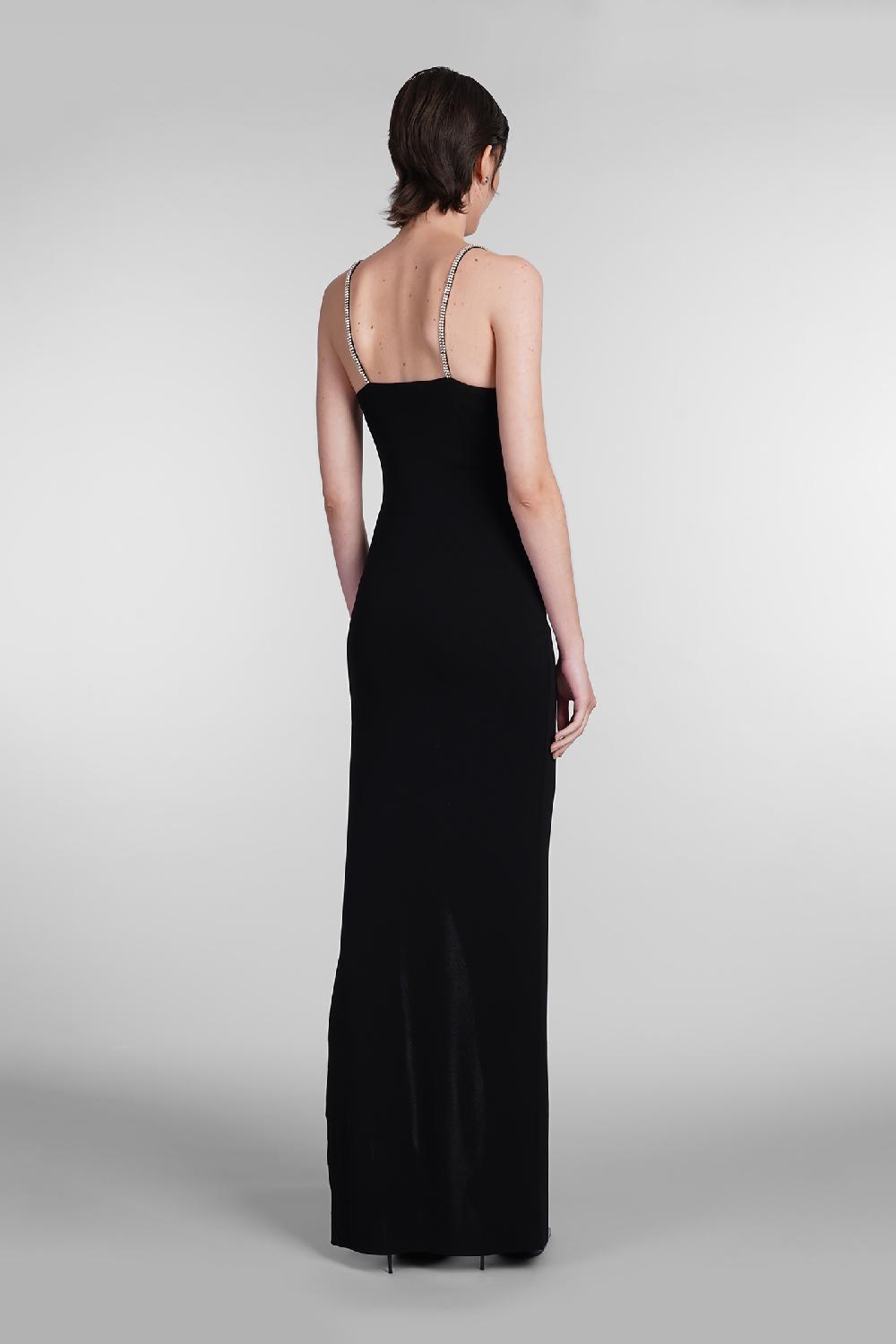 Deliberti Balmain Abito in viscosa nera cod. 403041 - Deliberti The Luxury Shopping 2025