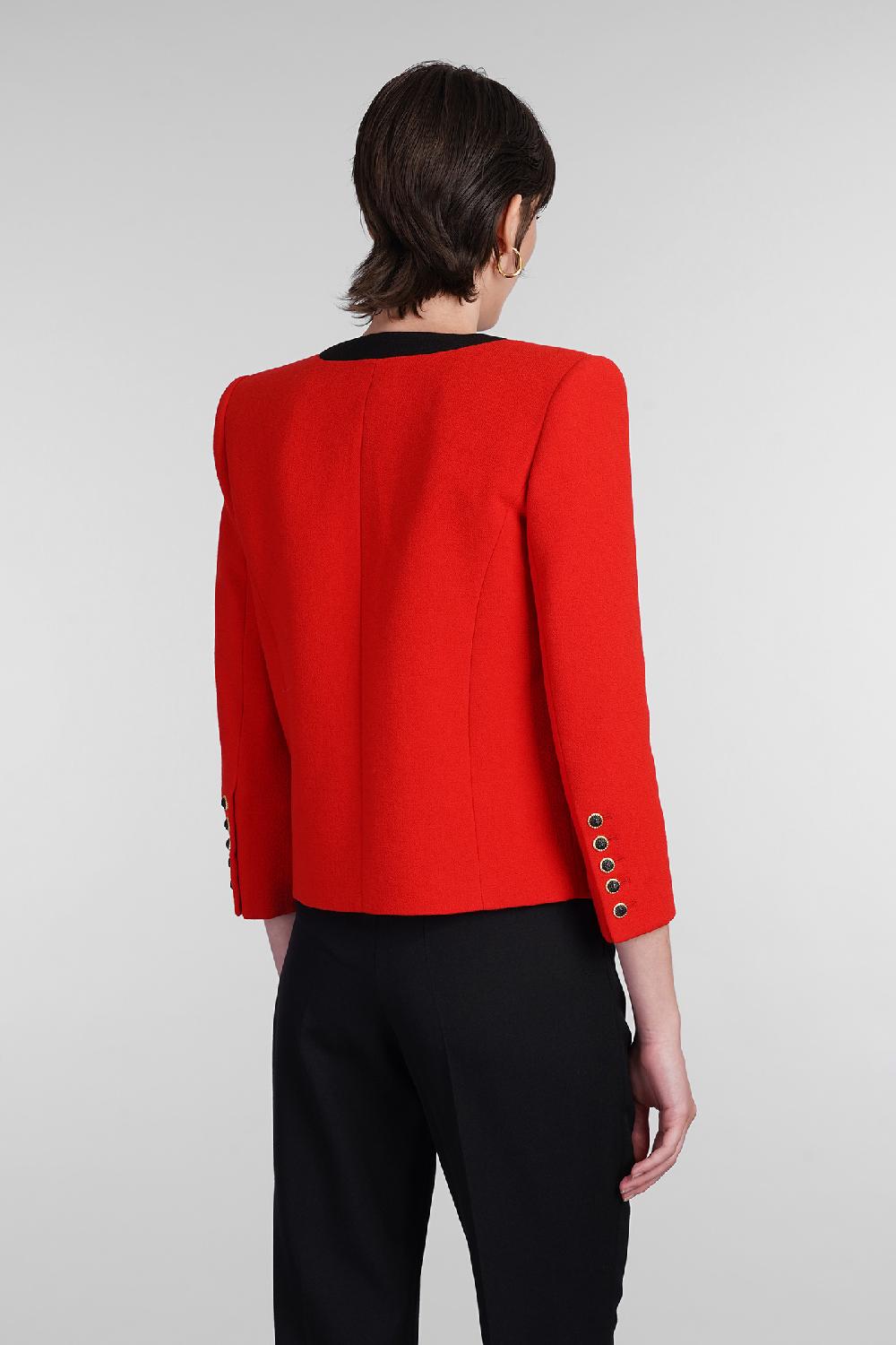 Deliberti Balmain Blazer in lana rossa cod. 403044 - Deliberti The Luxury Shopping 2025
