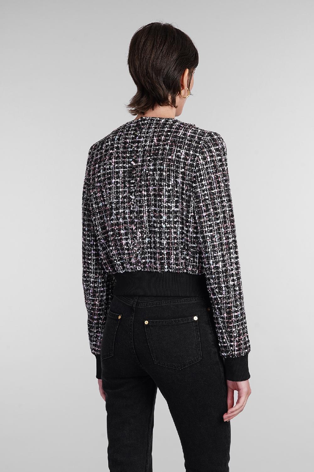 Deliberti Balmain Giacca casual in poliestere nero cod. 403045 - Deliberti The Luxury Shopping In Linea