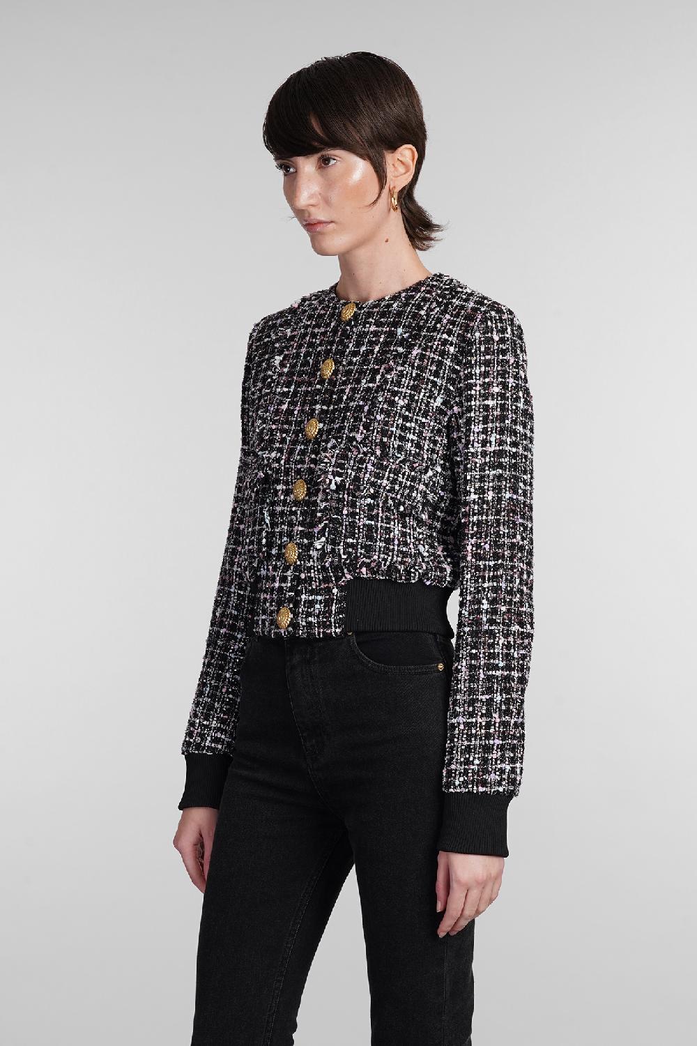 Deliberti Balmain Giacca casual in poliestere nero cod. 403045 - Deliberti The Luxury Shopping In Linea