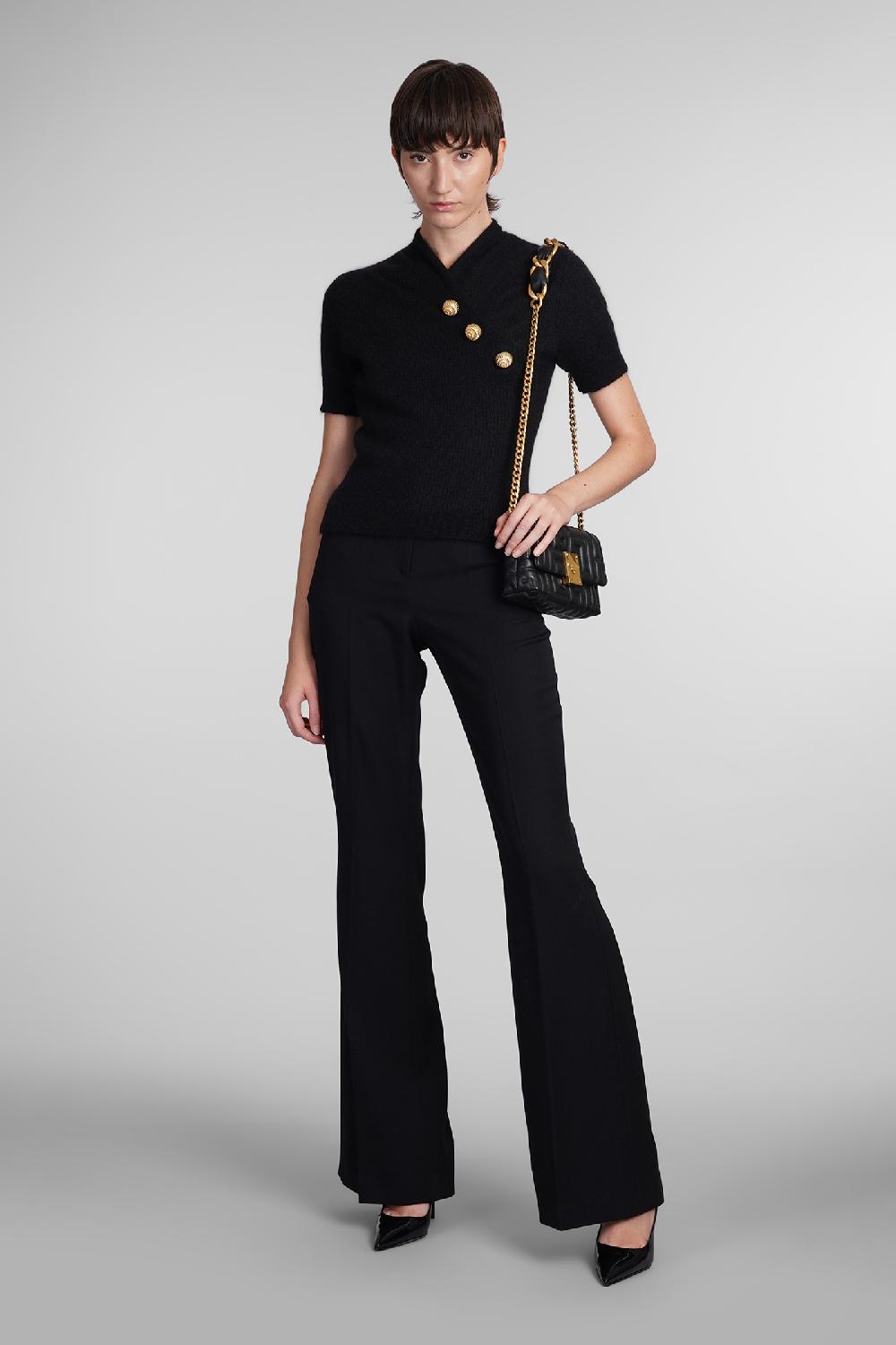 Deliberti Balmain Maglia in mohair nero cod. 406831 - Deliberti The Luxury Shopping Nuovo