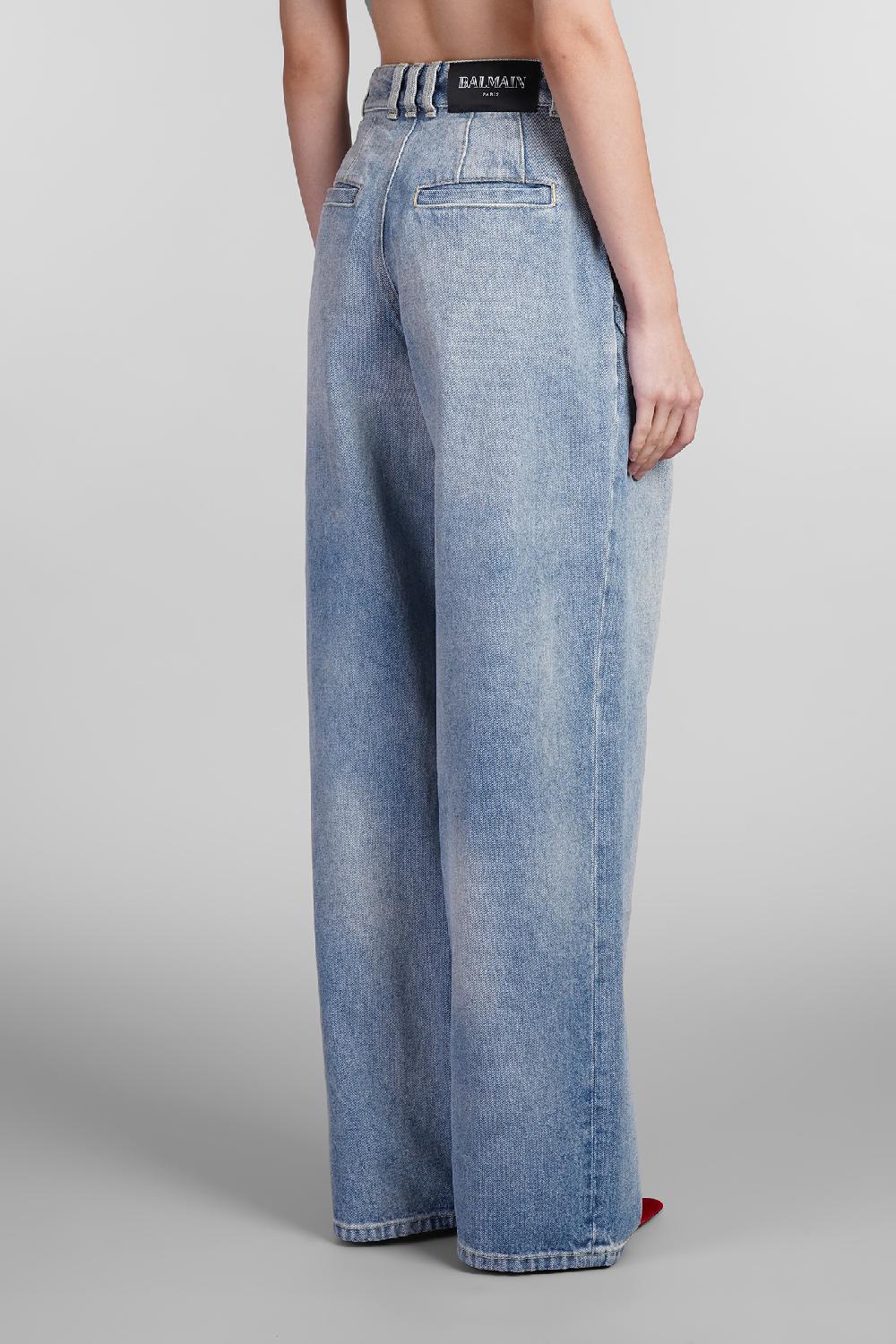 Deliberti Balmain Jeans in cotone blu cod. 406834 - Deliberti The Luxury Shopping Promozione