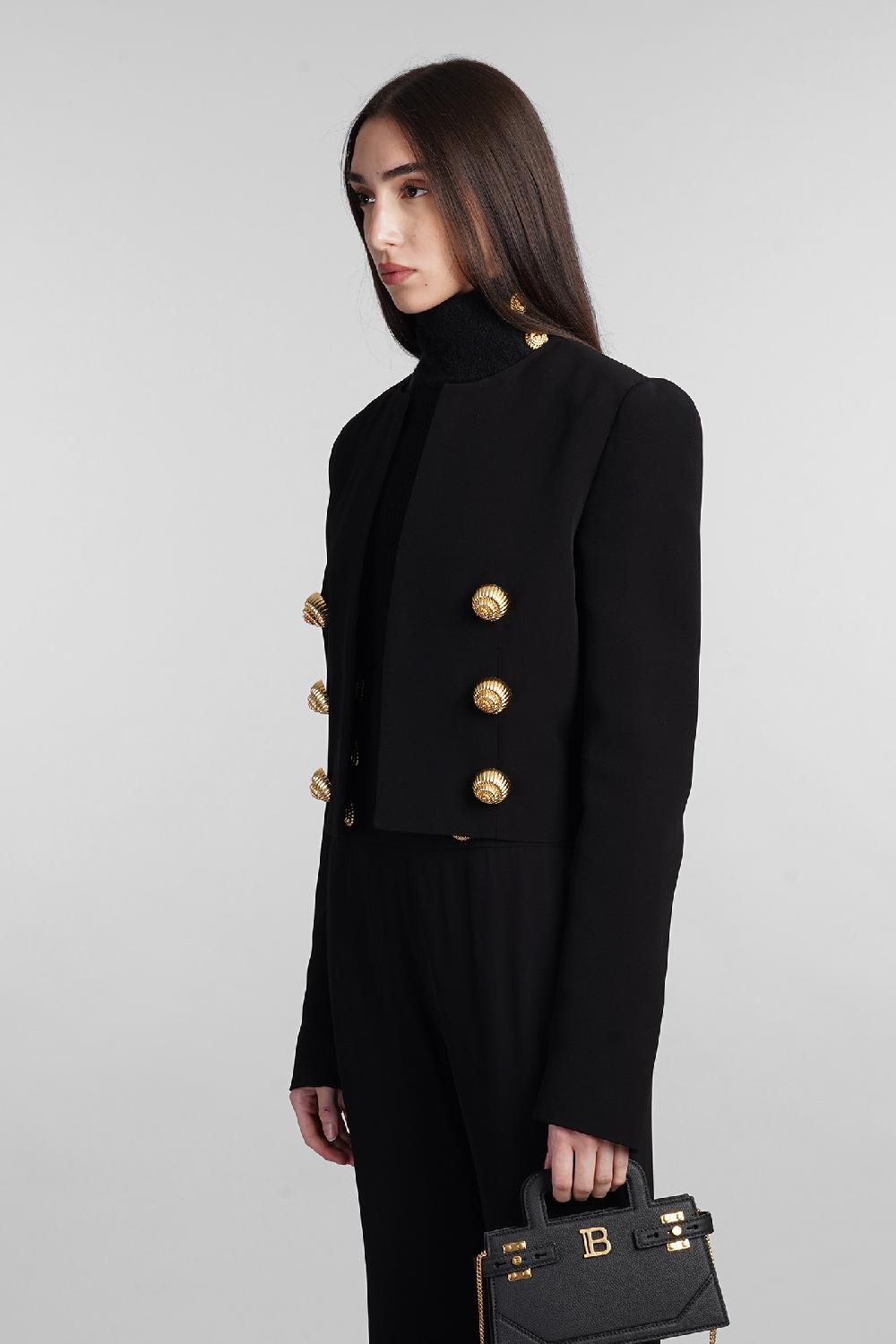 Deliberti Balmain In viscosa nera cod. 406838 - Deliberti The Luxury Shopping Vendita Calda