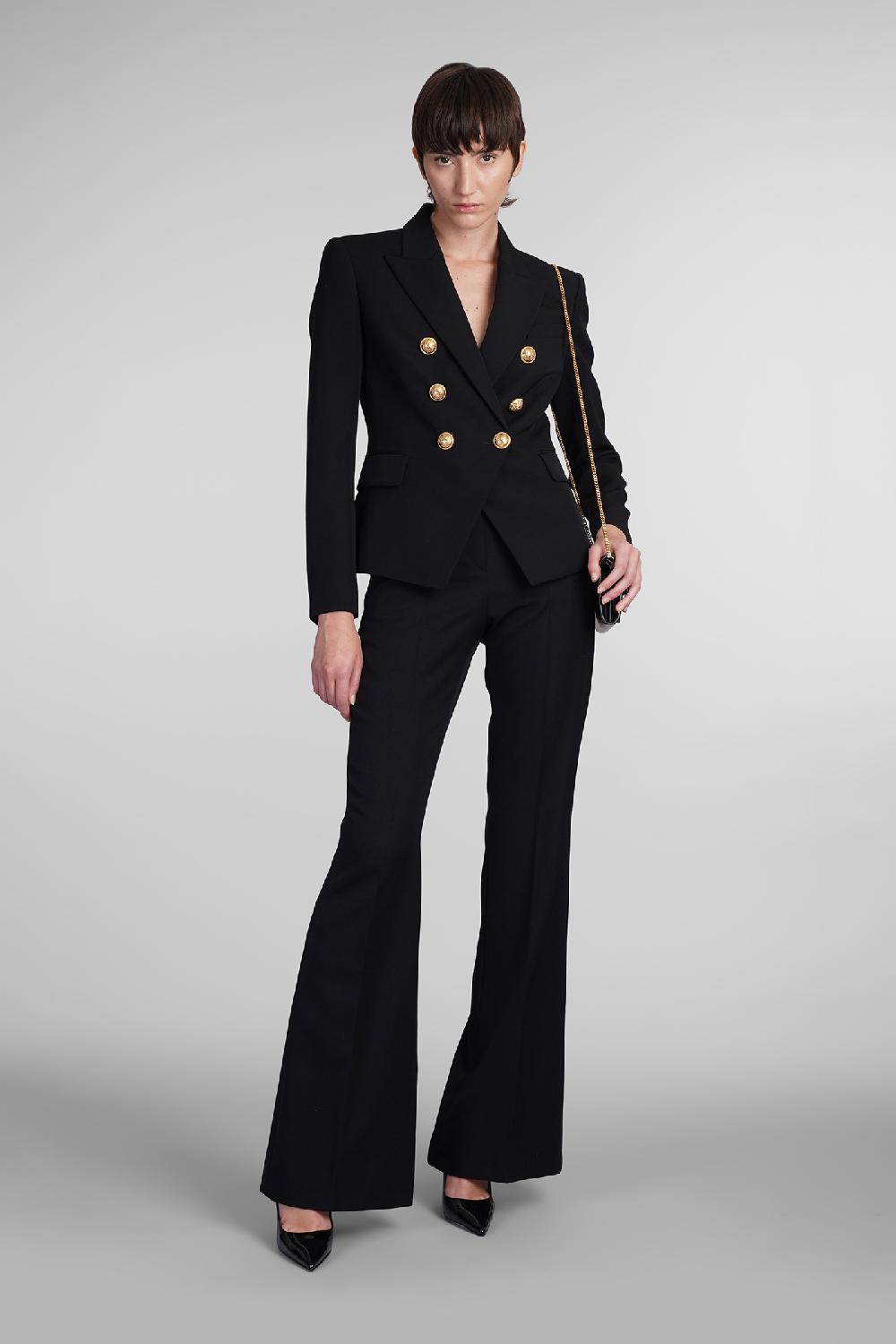 Deliberti Balmain Blazer in lana nera cod. 406839 - Deliberti The Luxury Shopping Negozi Online