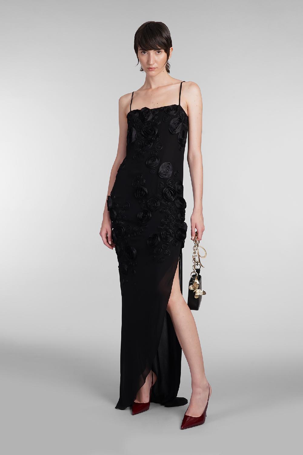 Deliberti Blumarine Abito in viscosa nera cod. 403536 - Deliberti The Luxury Shopping Vendite Flash