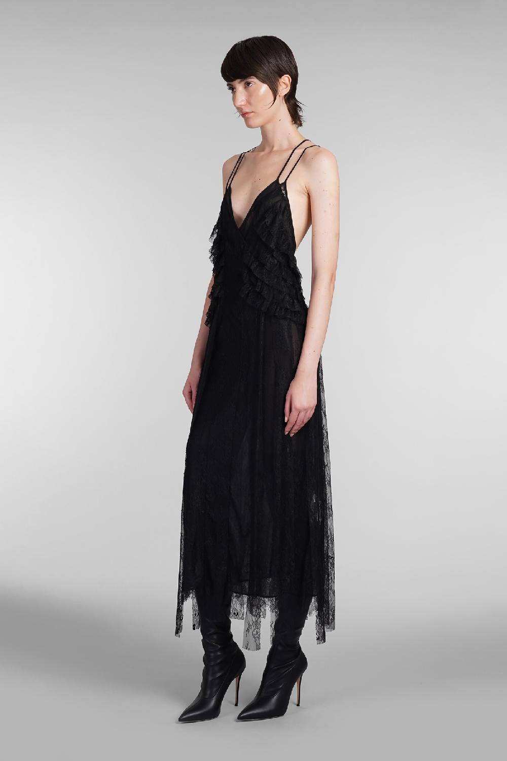 Deliberti Blumarine Abito in poliammide nera cod. 403546 - Deliberti The Luxury Shopping Prezzo Ridotto