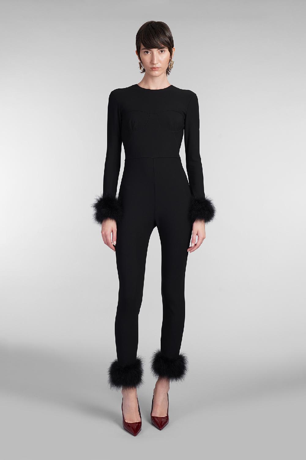 Deliberti Blumarine Tuta in viscosa nera cod. 403533 - Deliberti The Luxury Shopping
