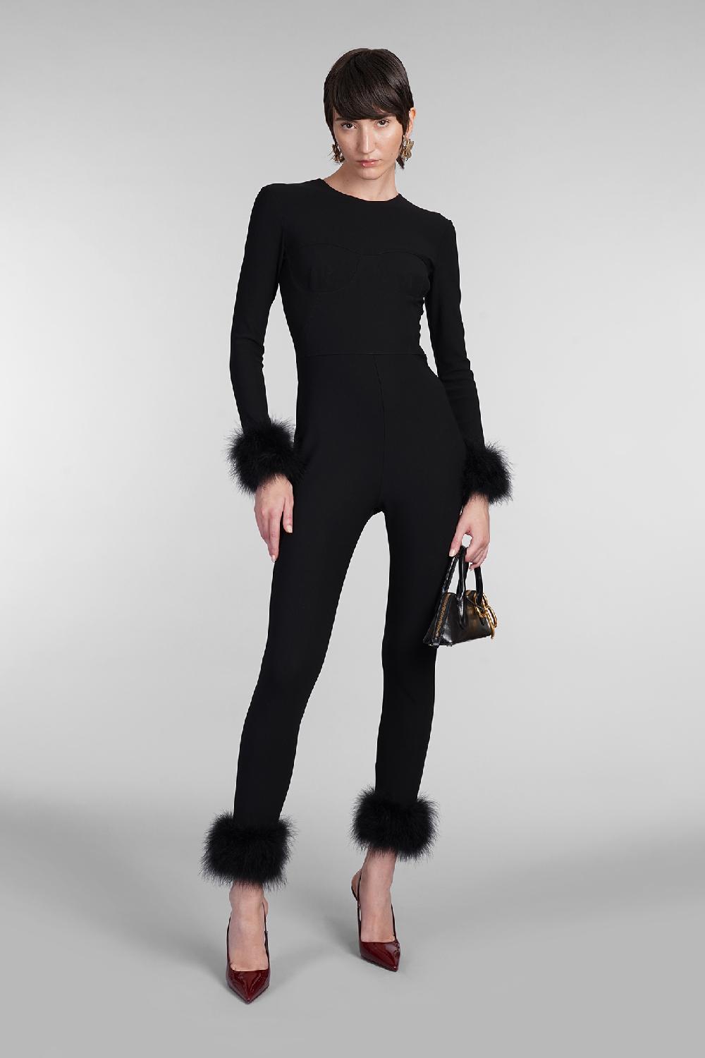 Deliberti Blumarine Tuta in viscosa nera cod. 403533 - Deliberti The Luxury Shopping Convenienza