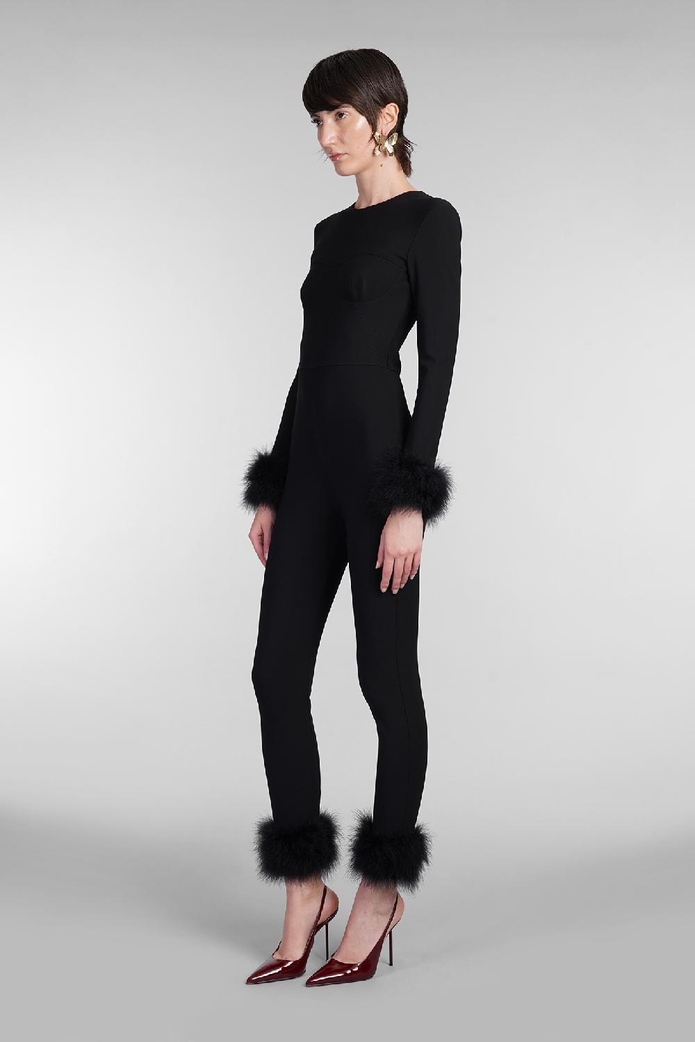 Deliberti Blumarine Tuta in viscosa nera cod. 403533 - Deliberti The Luxury Shopping Convenienza