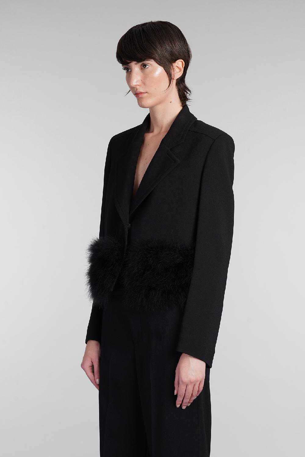 Deliberti Blumarine Blazer in viscosa nera cod. 403538 - Deliberti The Luxury Shopping Novità