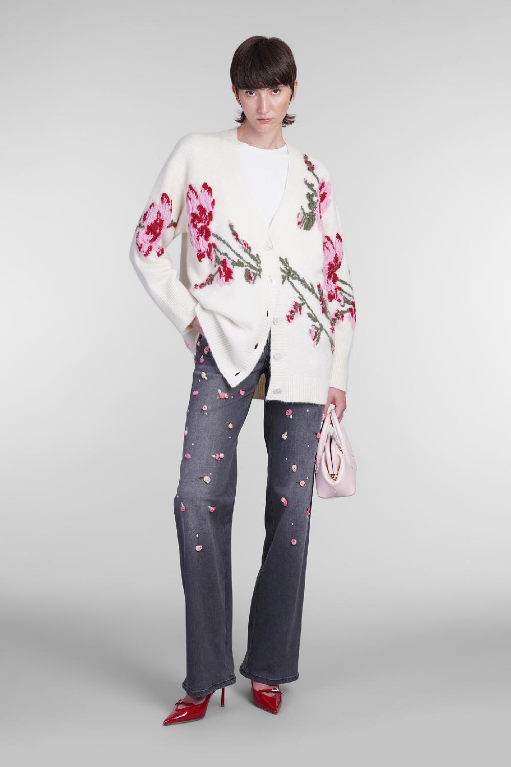 Deliberti Blumarine Cardigan in lana beige cod. 405281 - Deliberti The Luxury Shopping Sconto
