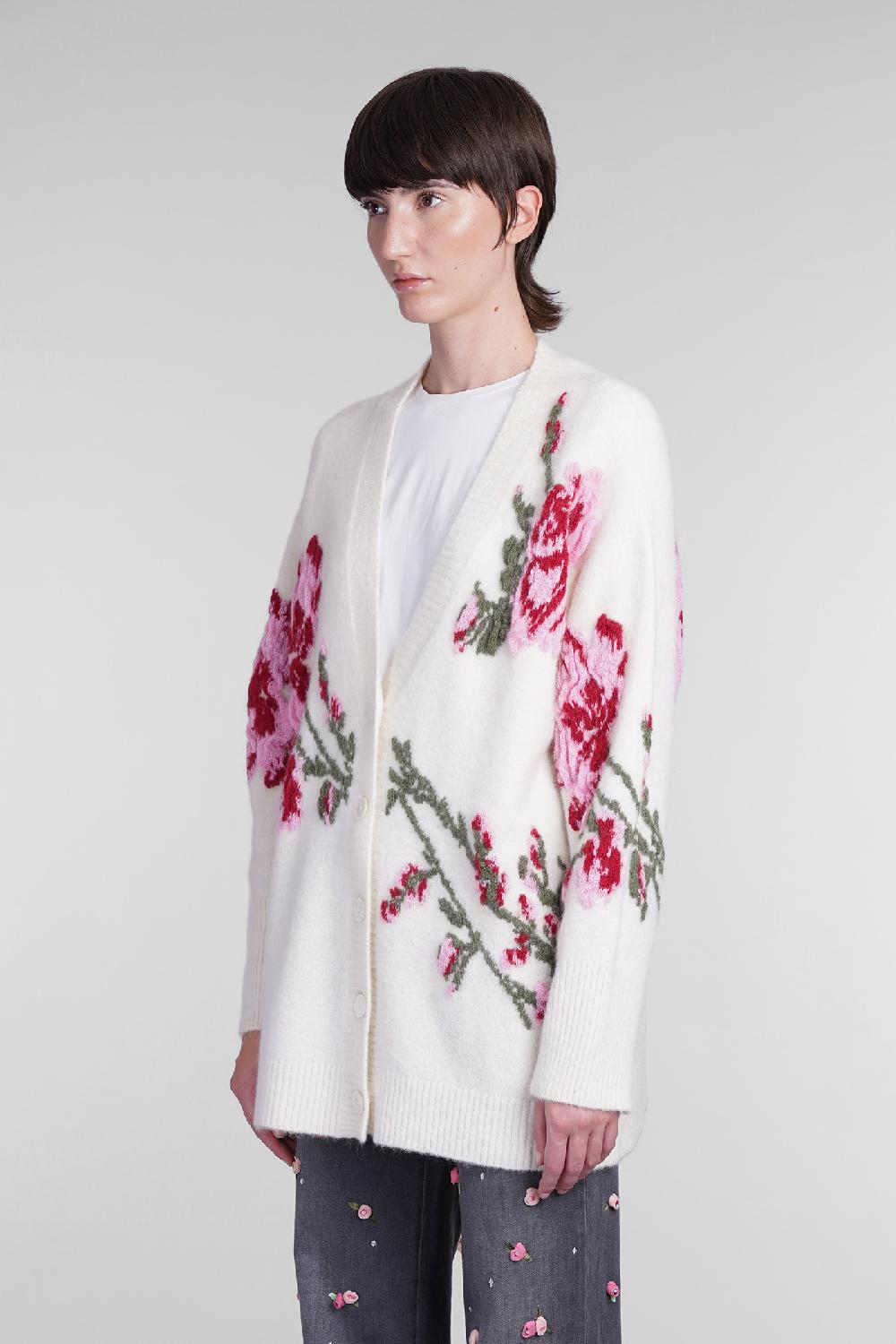 Deliberti Blumarine Cardigan in lana beige cod. 405281 - Deliberti The Luxury Shopping Sconto